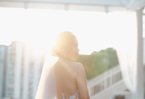 Atrium-Wedding Dress Photography